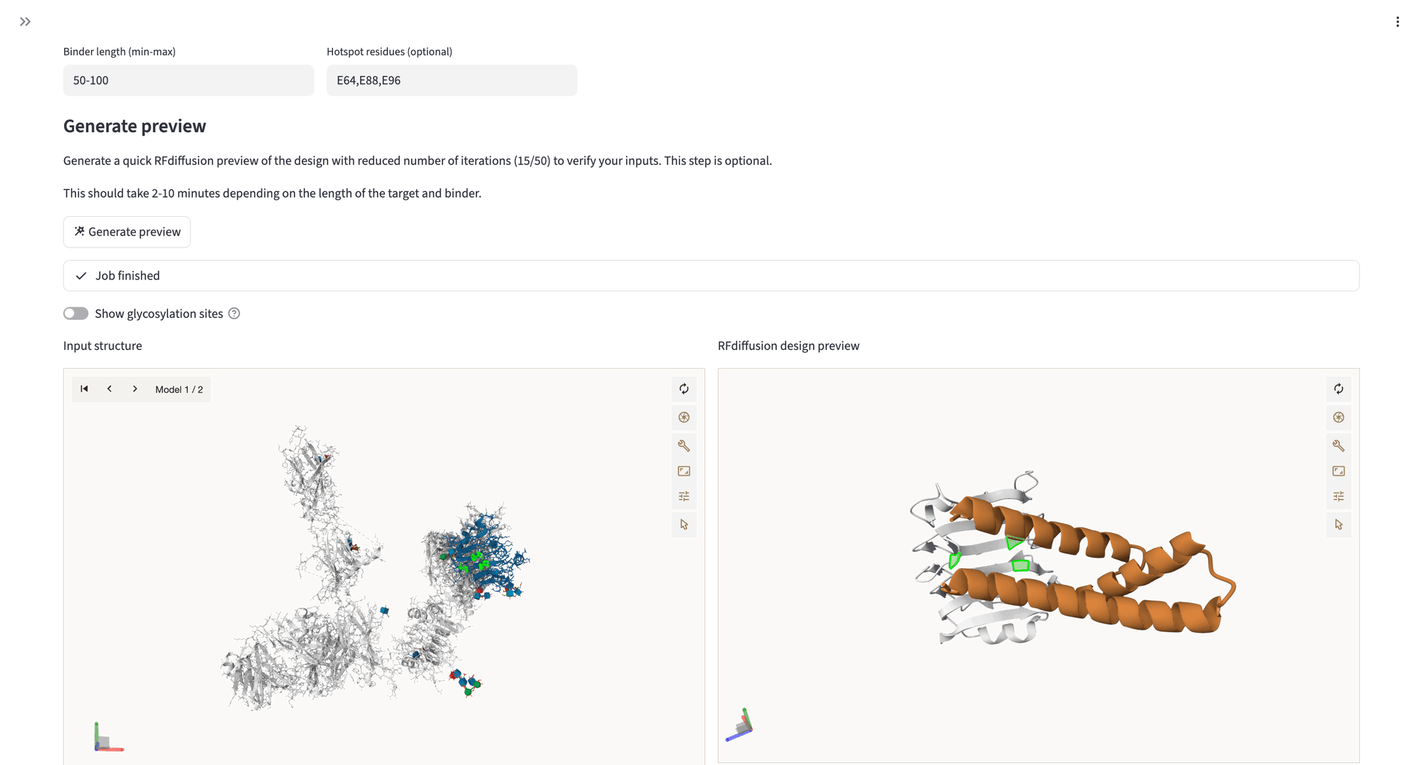 Insulin receptor binder preview